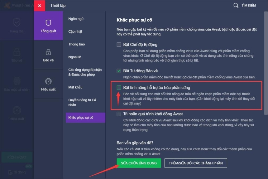 Bật VT có ảnh hưởng gì không?