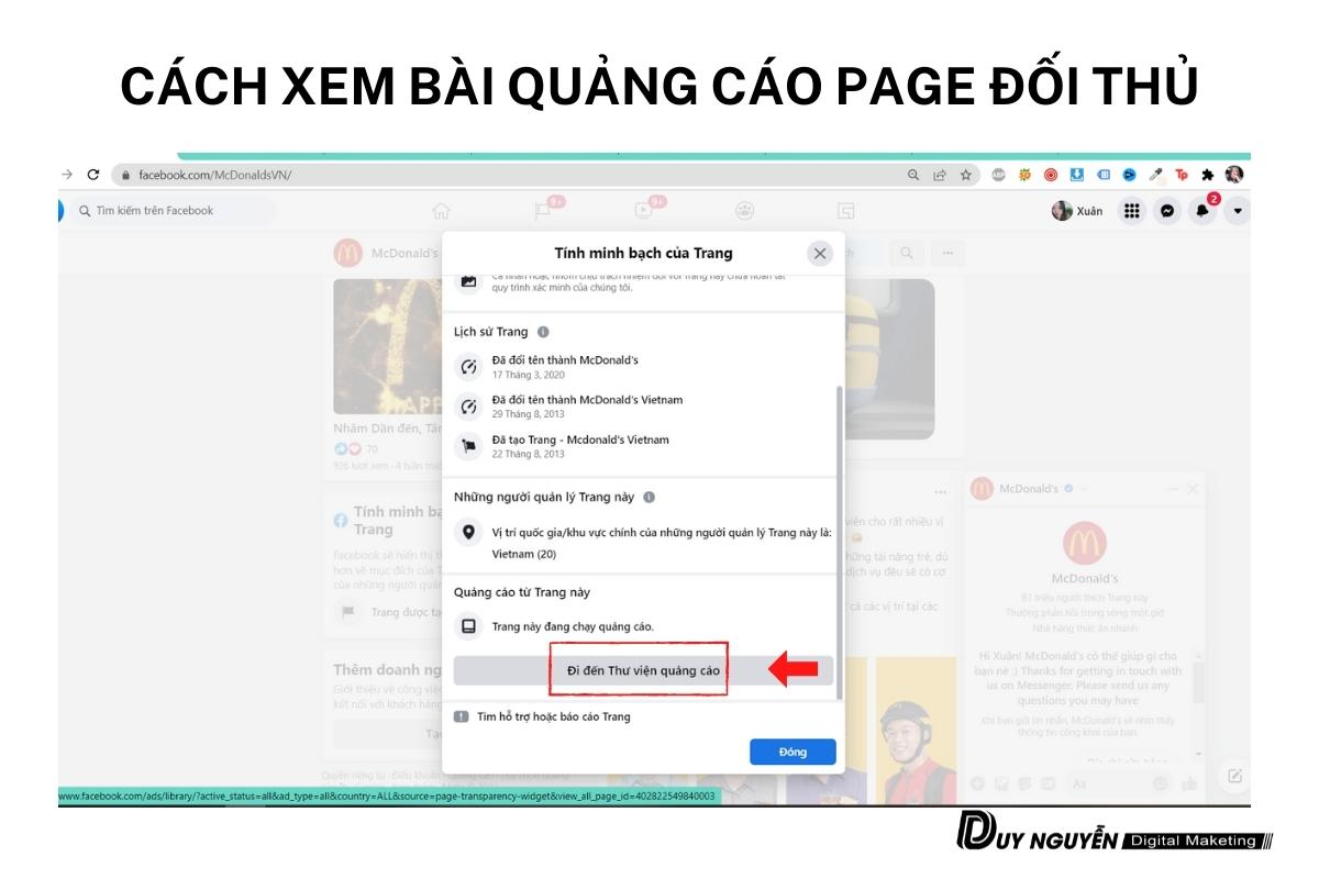 Cách kiểm tra fanpage có chạy quảng cáo không?