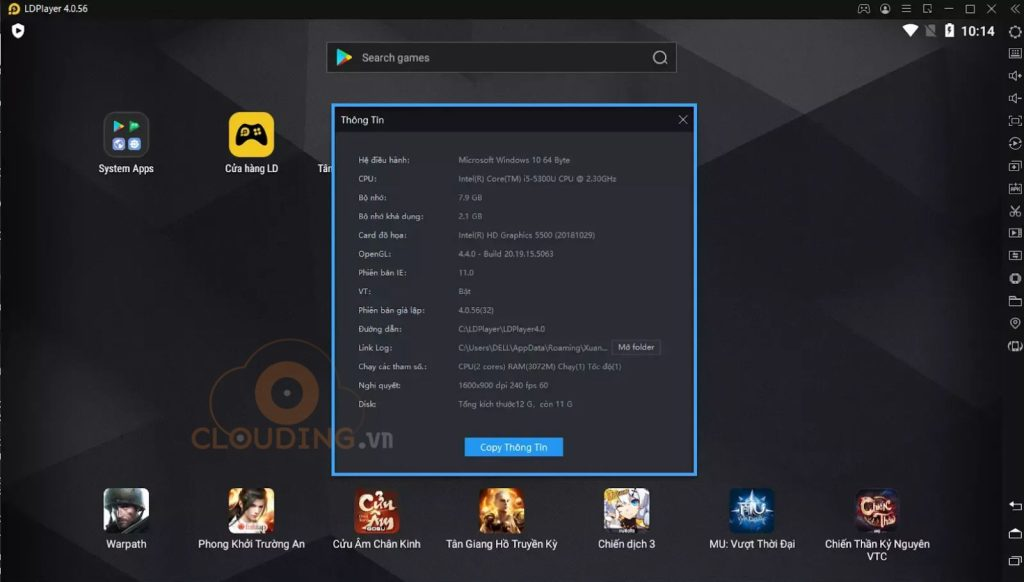 Dịch vụ ảo hóa LDPlayer là gì?