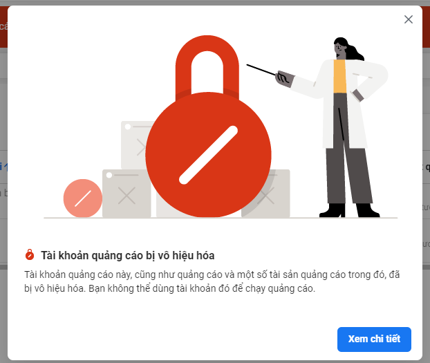 Link kháng nghị tài khoản quảng cáo bị vô hiệu hóa