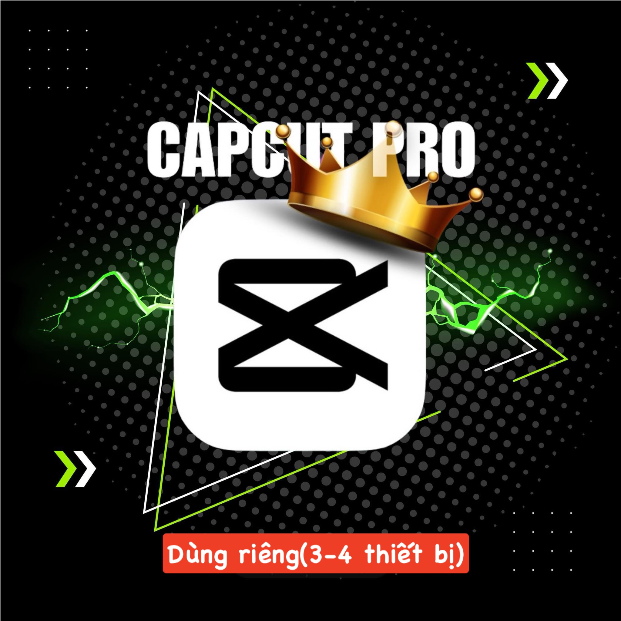 Mua Capcut Pro 1 ngày chỉ từ 3k