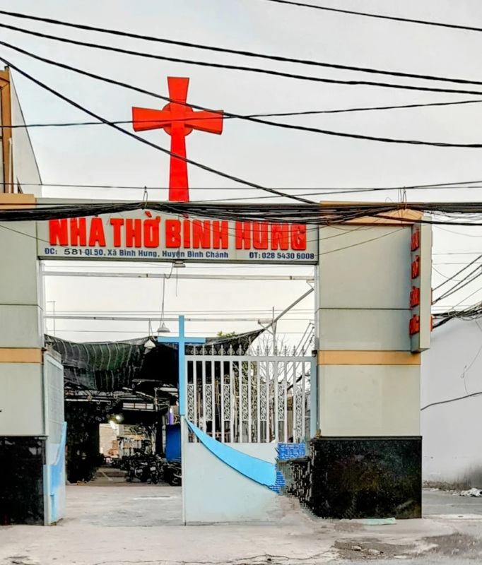 Giờ lễ Nhà thờ Bình Hưng
