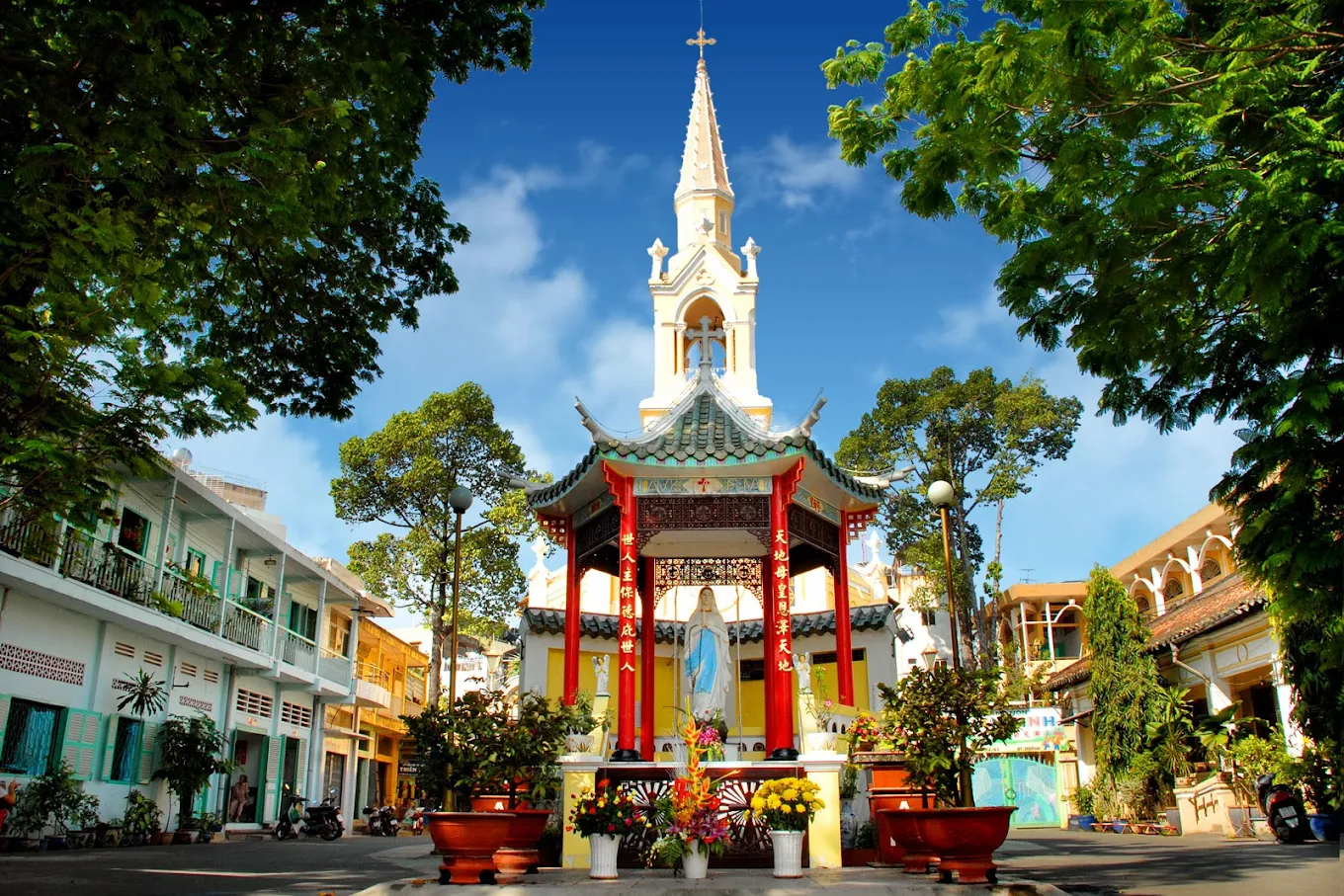 Giờ lễ Nhà thờ Cha Tam Giáo xứ Thánh Phanxicô Xaviê