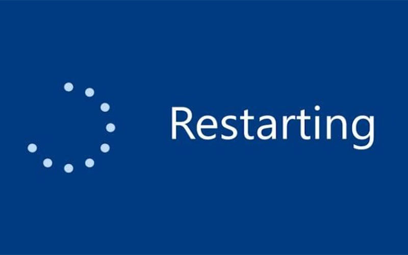 Restarting máy tính mất bao lâu?