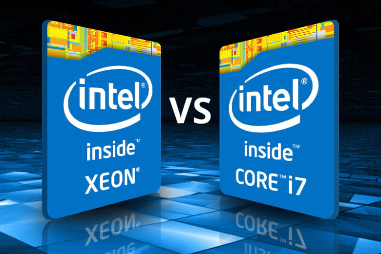 So sánh chip Xeon và Core i