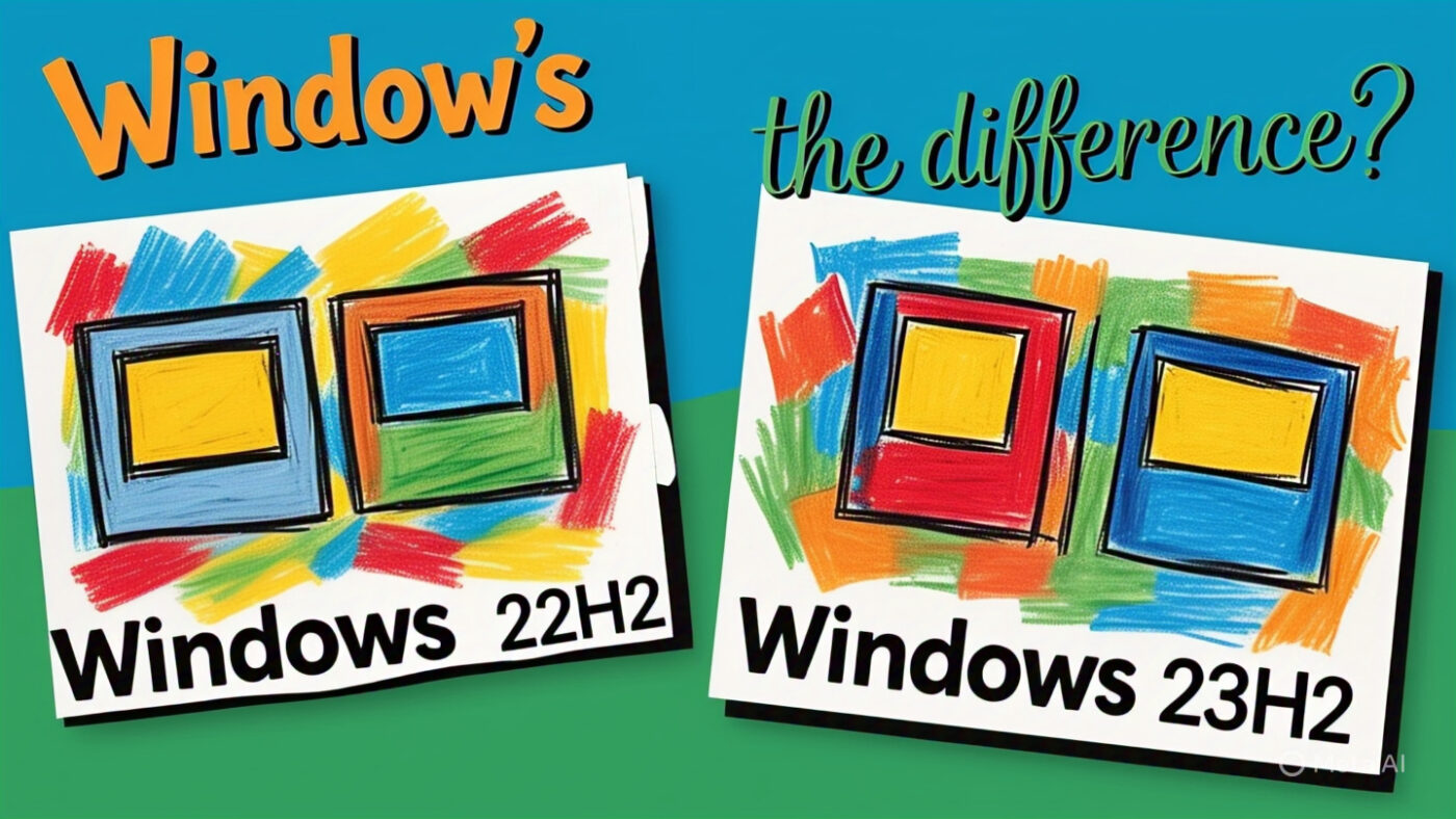 What is the difference between Windows 22H2 and 23H2?