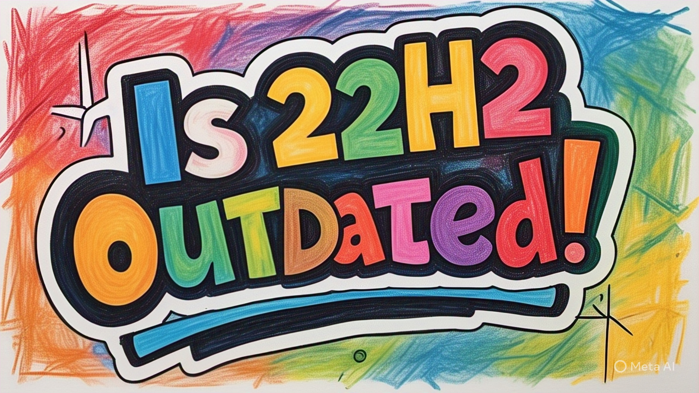 Is 22H2 outdated?
