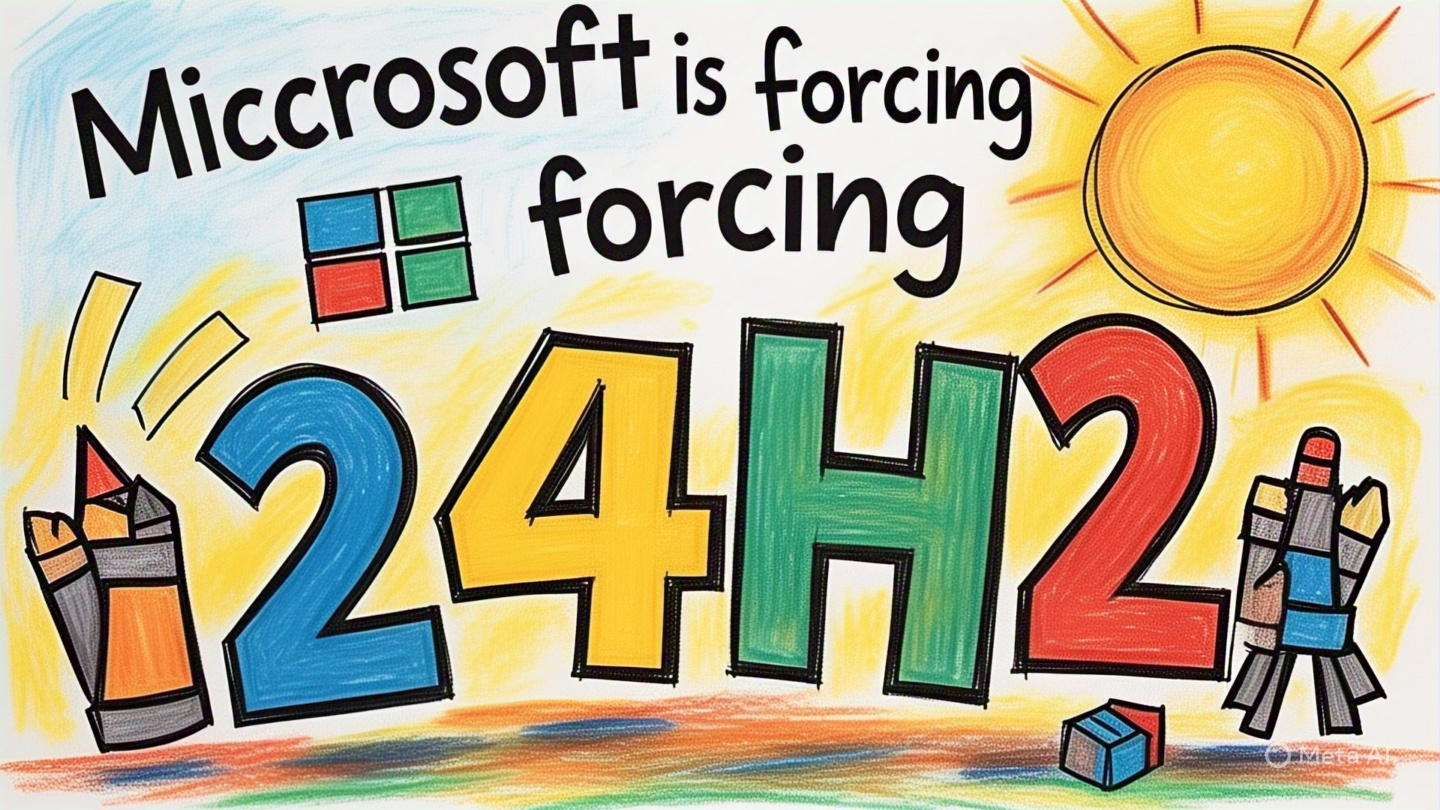 Is Microsoft forcing 24H2?