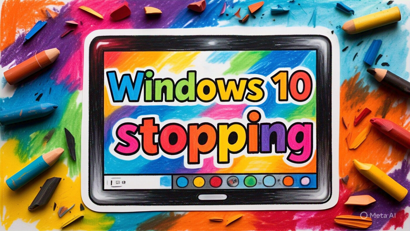 Is Windows 10 stopping?