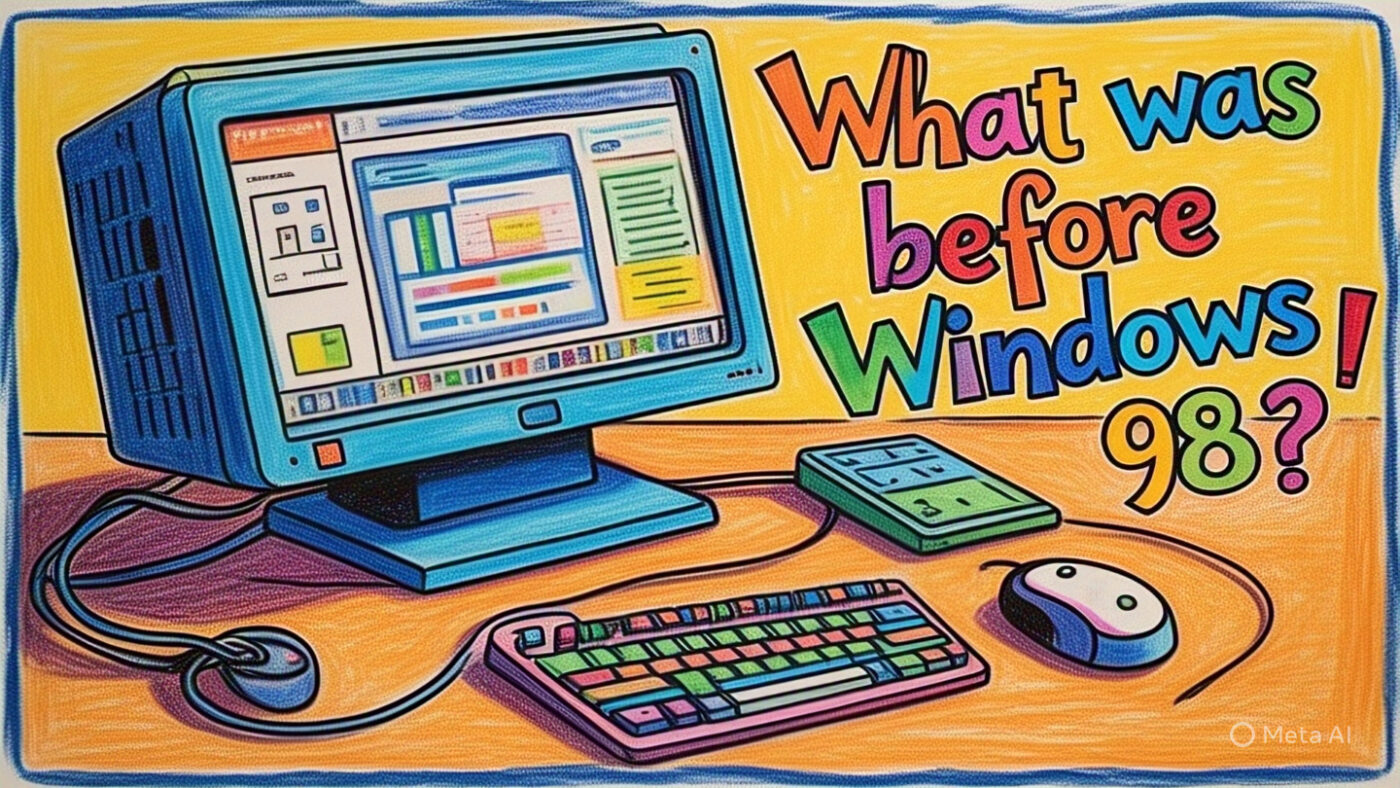 What was before Windows 98?