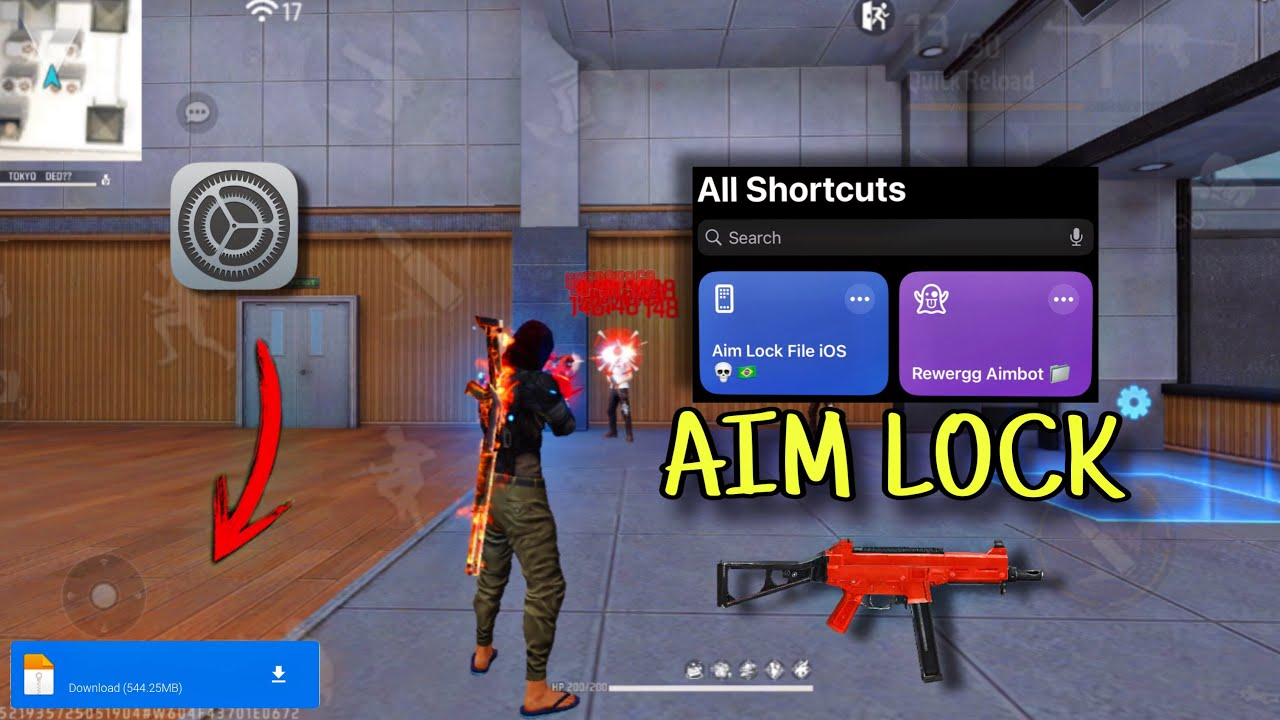 Aimlock ff iphone
