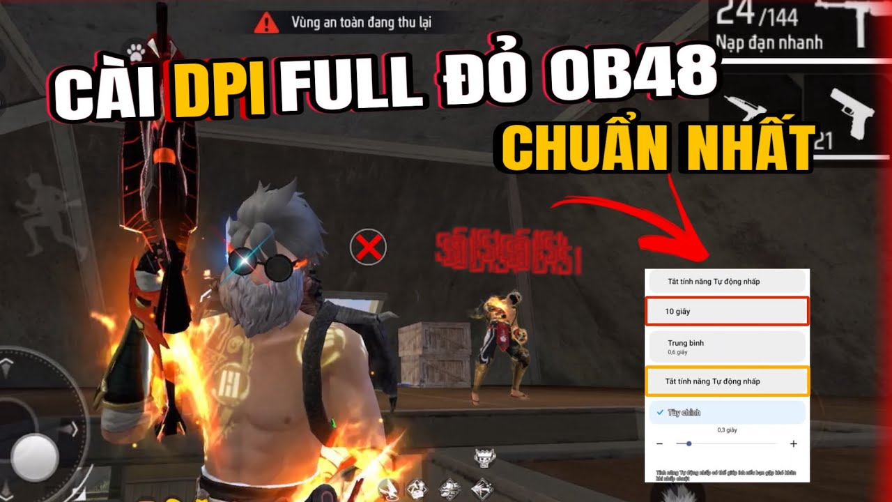 App ghim tâm FF ob48
