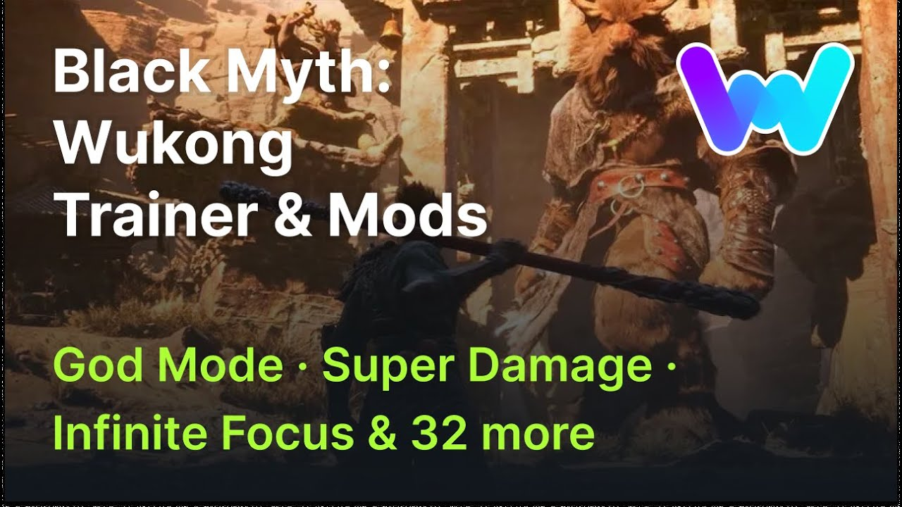 Black Myth: Wukong mod trainer