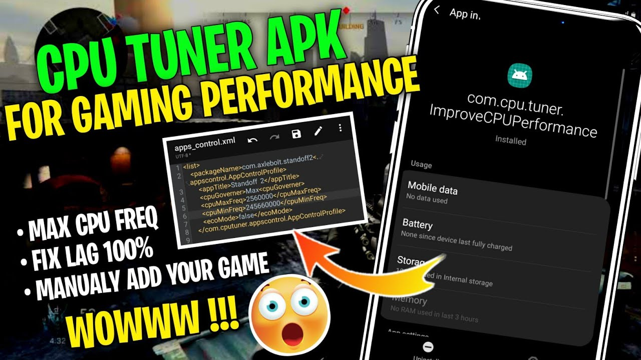 CPU Tuner mod APK - Download and setup