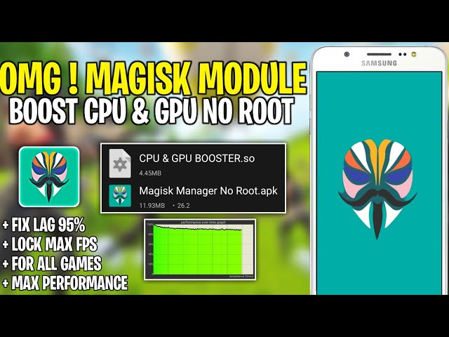 CPU and GPU boost magisk module