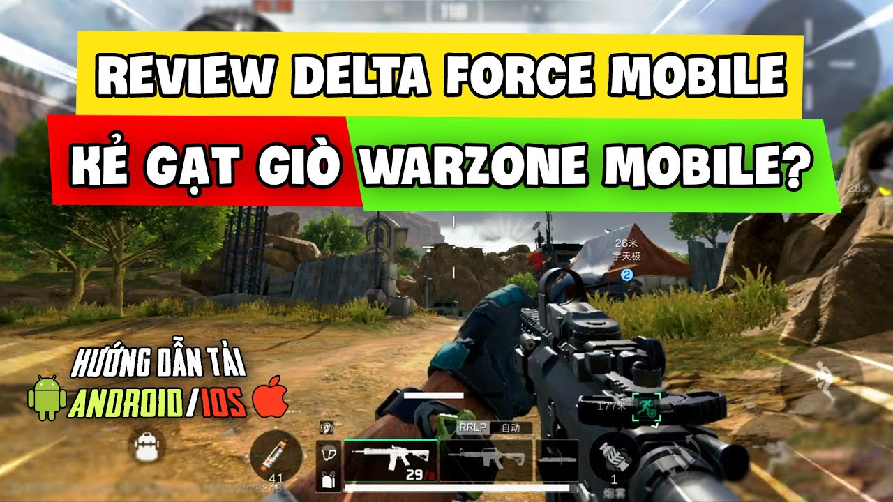 Cách tải Delta Force mobile mod apk