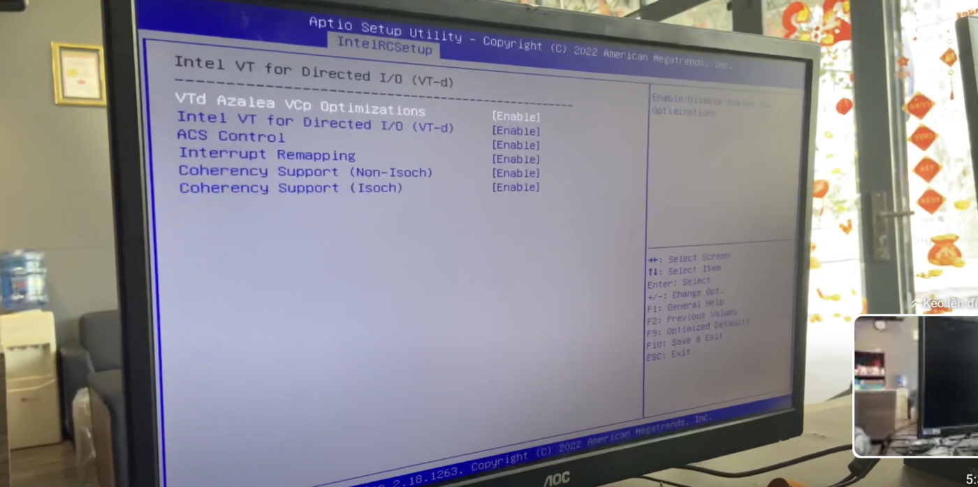 Cách vào BIOS main Huananzhi X99 F8D