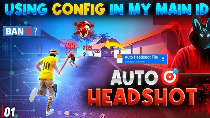 Free fire auto headshot config file