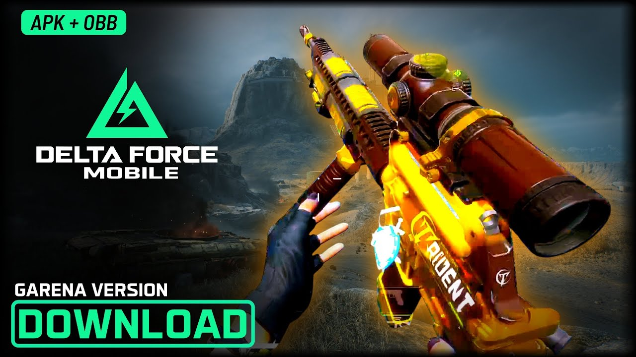 Garena Delta Force mobile apk obb download