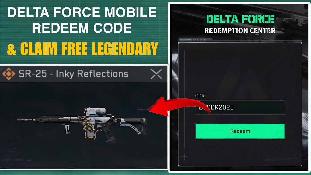 Garena Delta Force redeem code