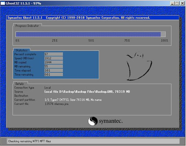 Ghost 32 - Ghost trực tiếp trên Windows