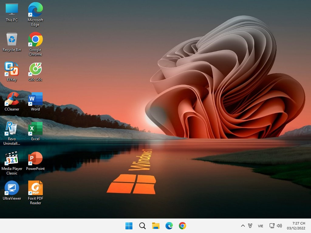 Ghost Win 11 64bit siêu nhẹ