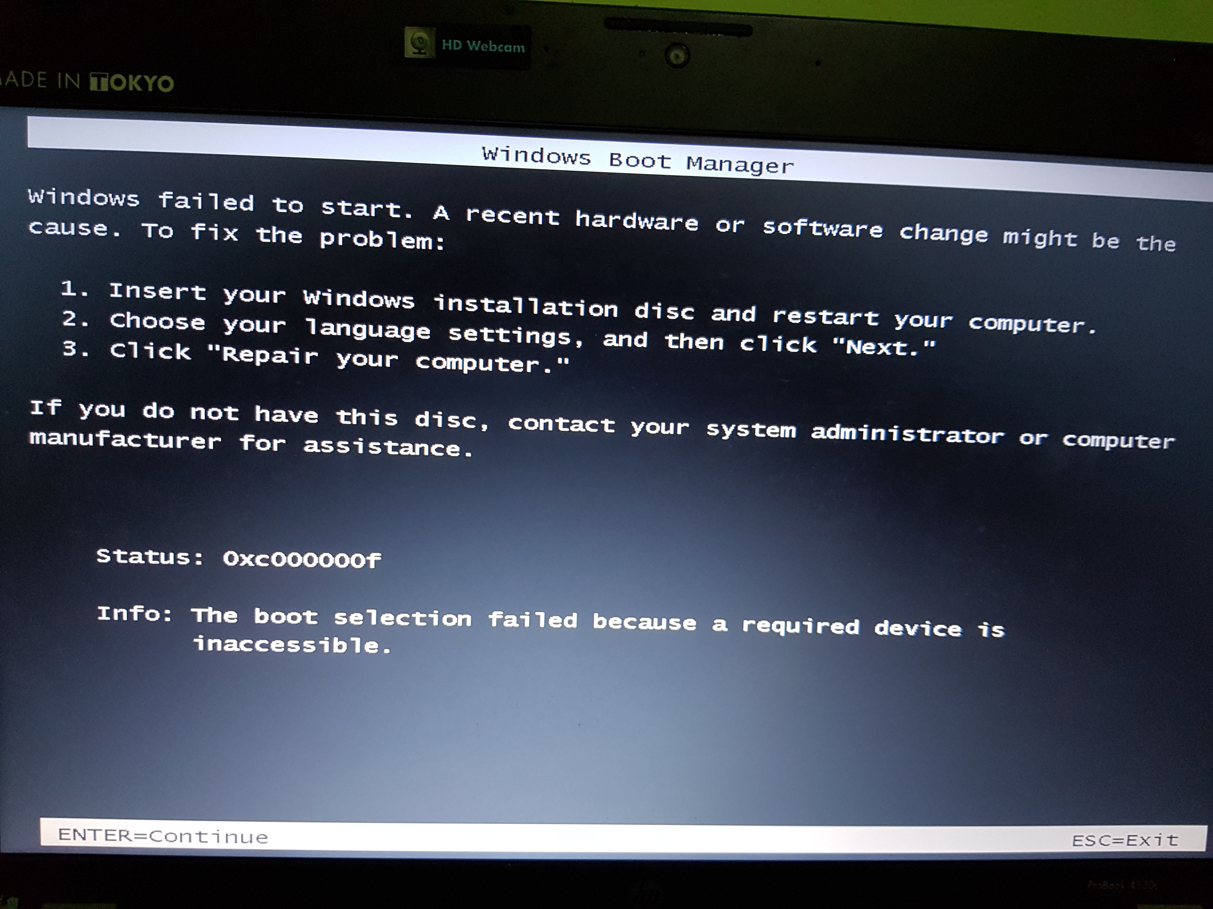Ghost xong không vào được win 10