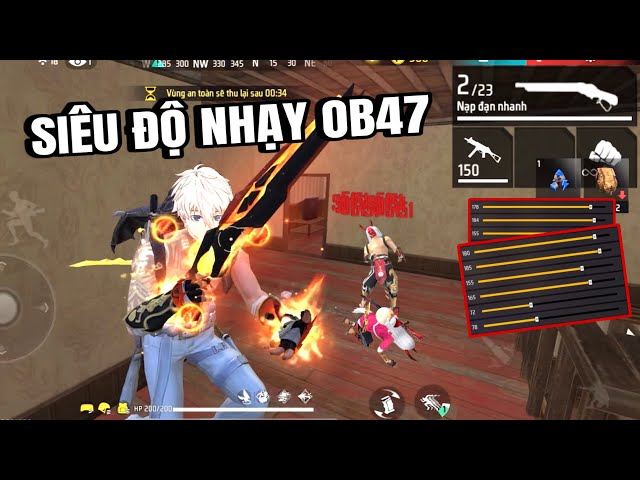 Hack độ nhạy FF ob47