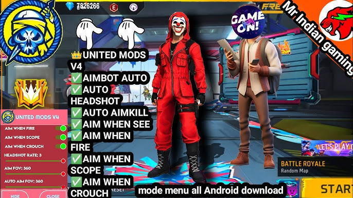 Hack free fire max