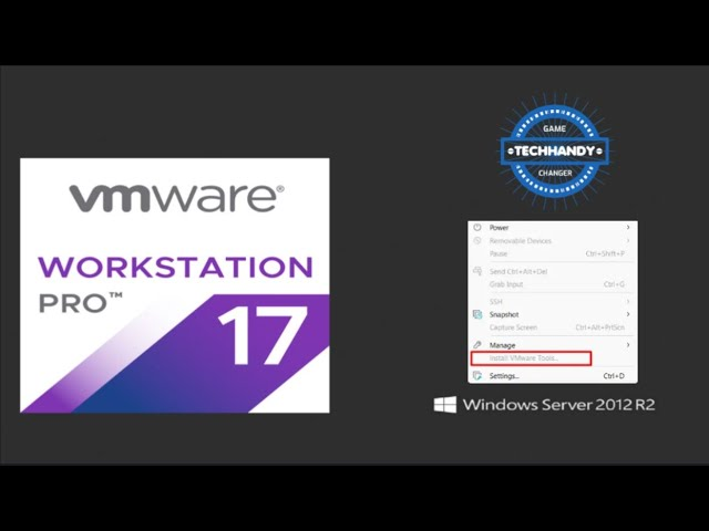 Install VMware Tools 17