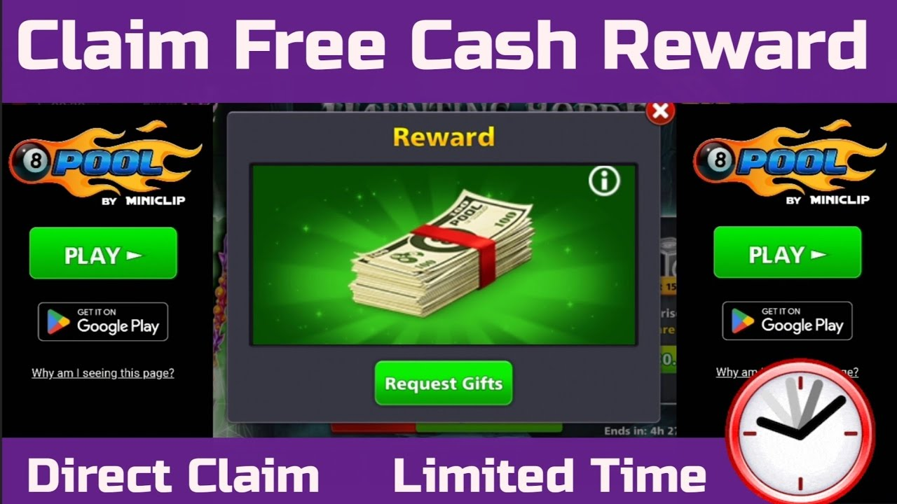Link 8 Ball Pool reward