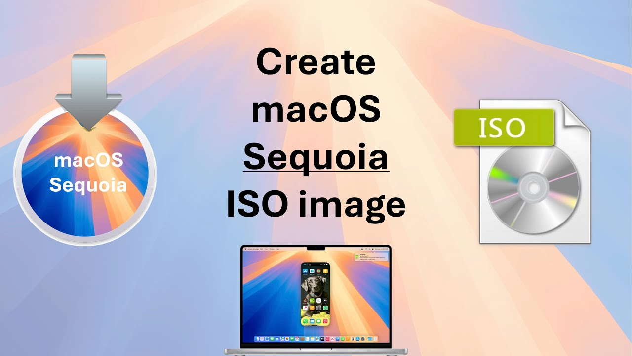 MacOS sequoia download iso