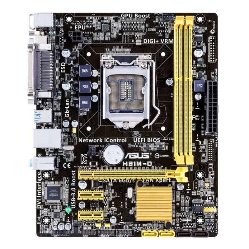 Main H81 hỗ trợ CPU Xeon nào?