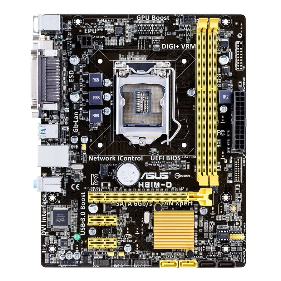 Main H81M-DS2 hỗ trợ cpu nào?