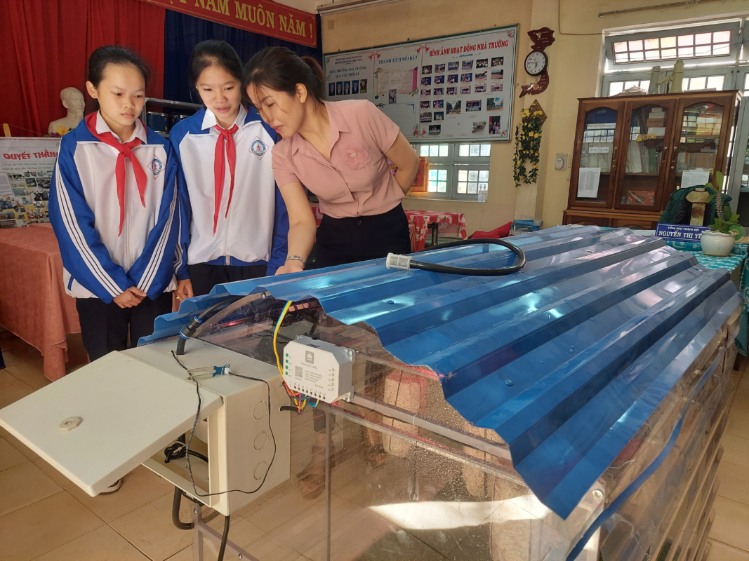 Mô hình trồng nấm thông minh