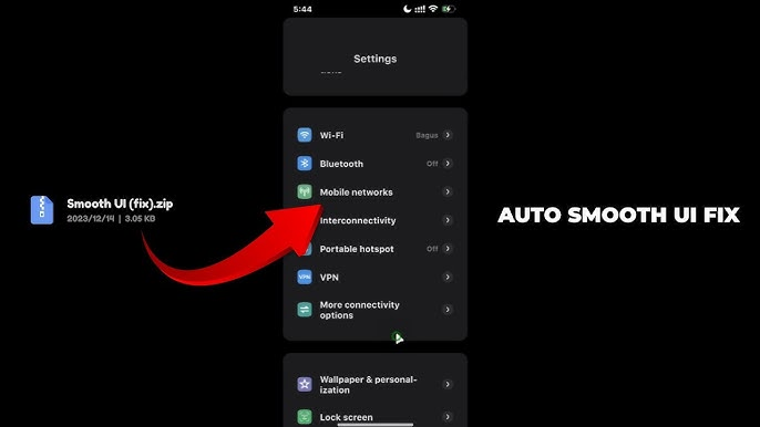 Module Magisk Smooth UI