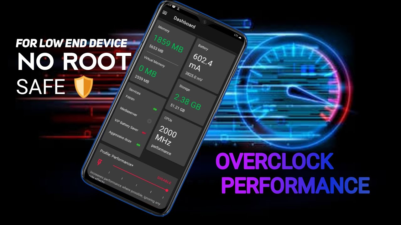 Overclock android without root