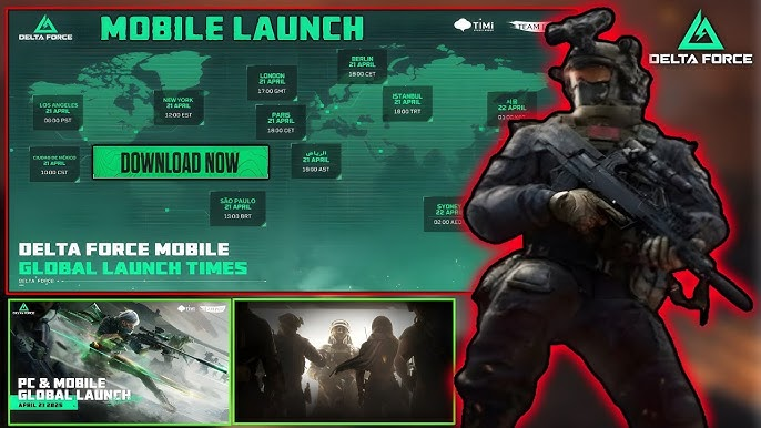 Tải game Delta Force mobile release date