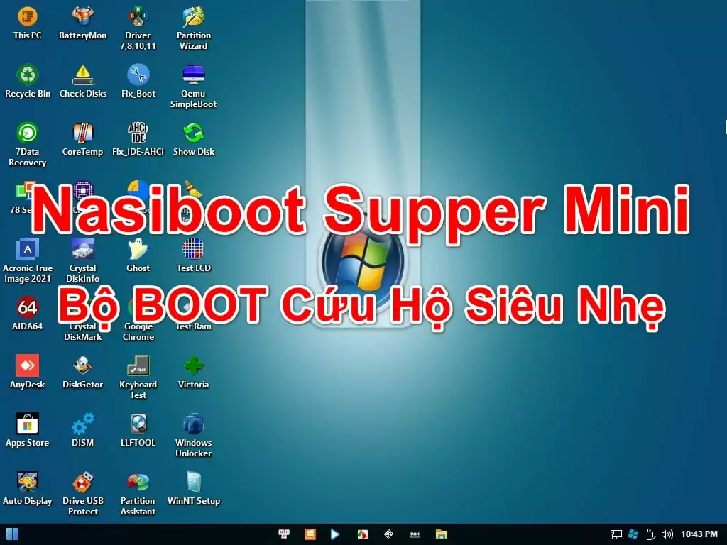 Tạo USB boot WIN mini