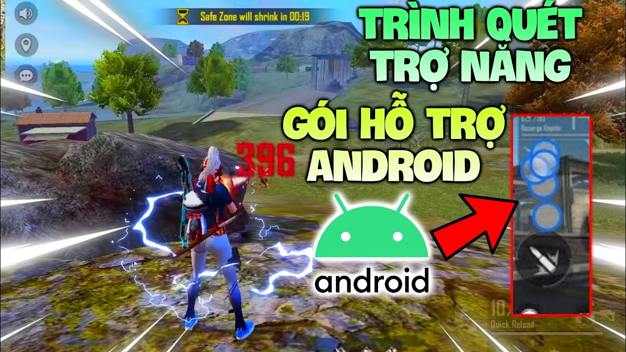 Trợ năng kéo tâm FF android