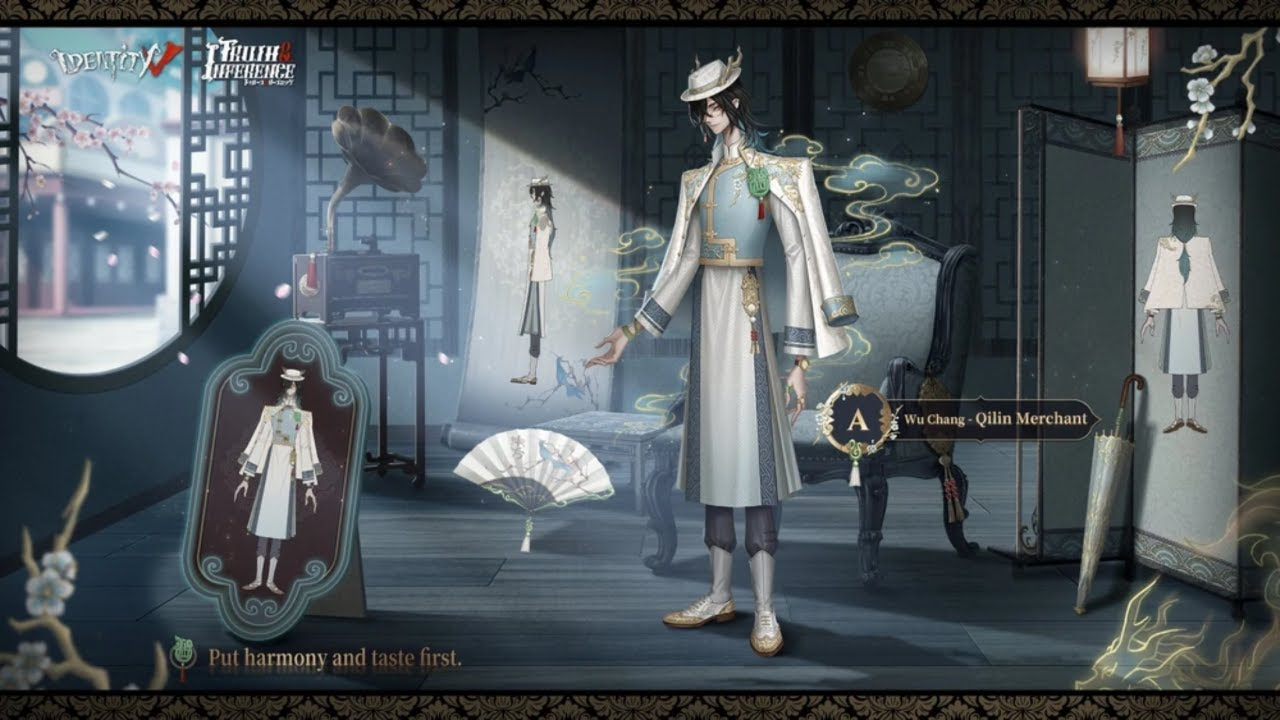 Wuchang identity v skin
