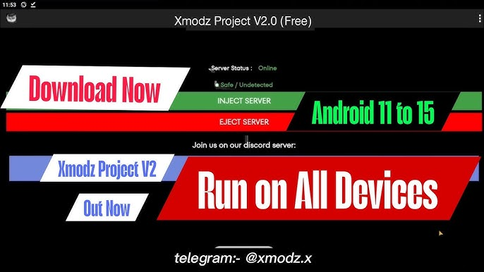 "Tải Xmodz Project V2 để cải thiện kỹ năng chơi Free Fire với các tính năng tối ưu như chỉnh độ nhạy, hỗ trợ kéo tâm và bắn headshot. Cài đặt dễ dàng, download ngay!"