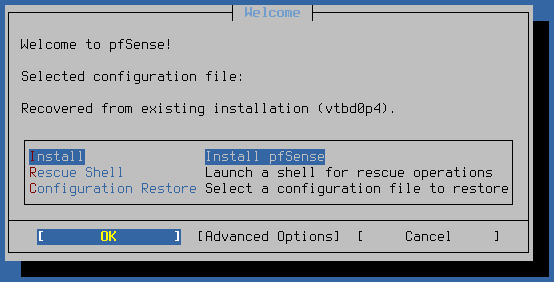 pfSense download iso