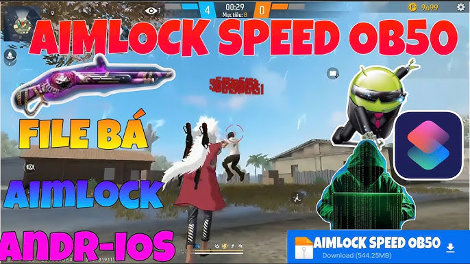 Aimlock FF OB50 ghim tâm