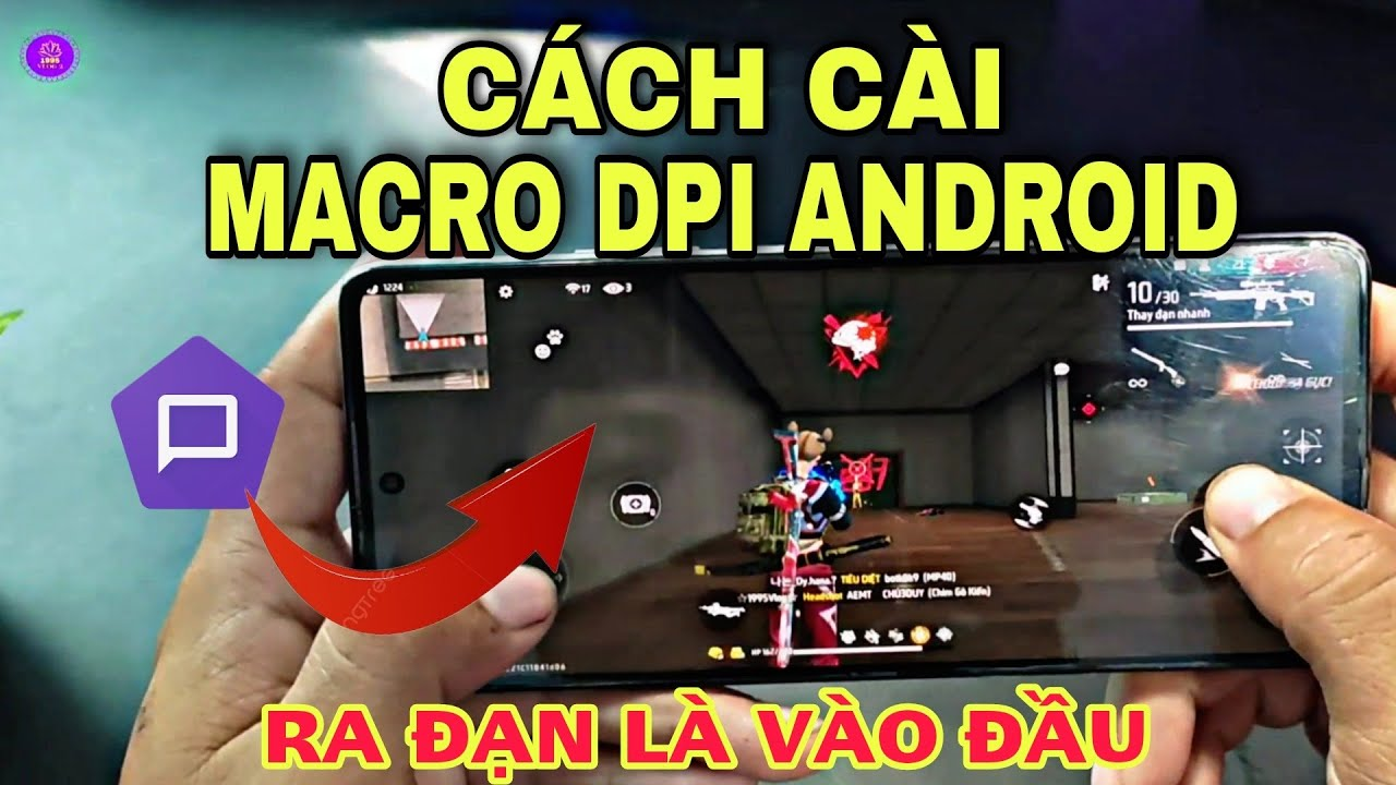 Cách cài macro trên android