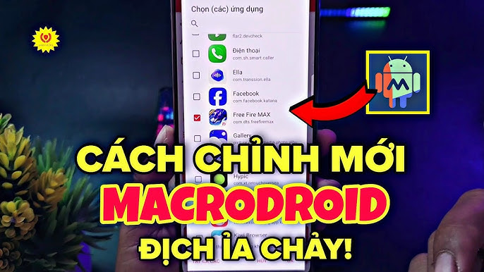 Cách cài macro trên oppo
