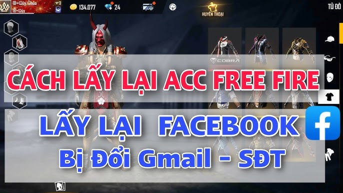 Cách lấy lại nick Free Fire cũ