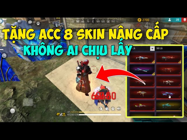 Cho ACC FF miễn phí