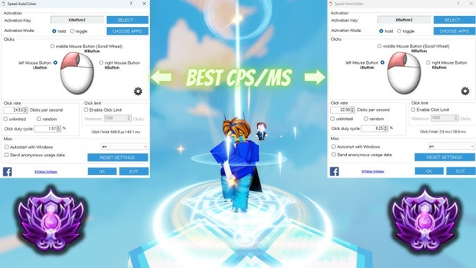 Speed auto clicker