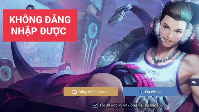 Liên quân bị lỗi đăng nhập